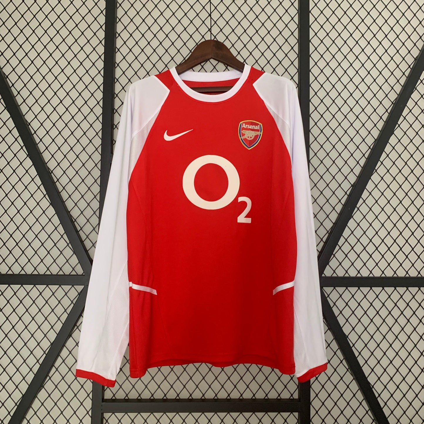 ARSENAL 2002 - 2003 HOME JERSEY LONG-SLEEVED