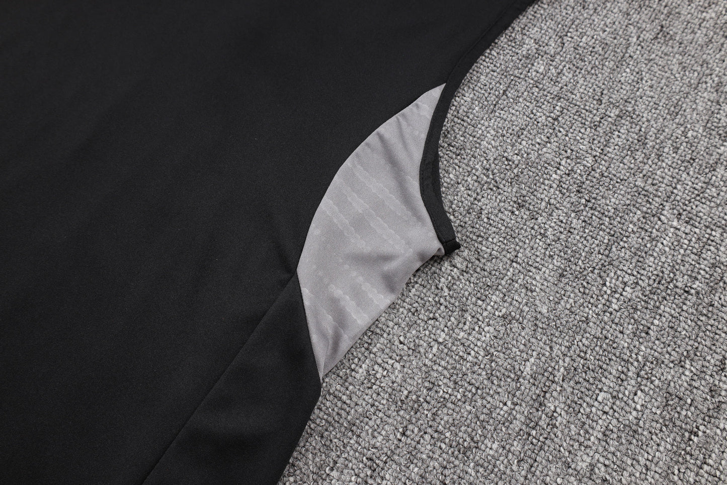 Argentina Sleeveless Training Kit - Black/Grey/White