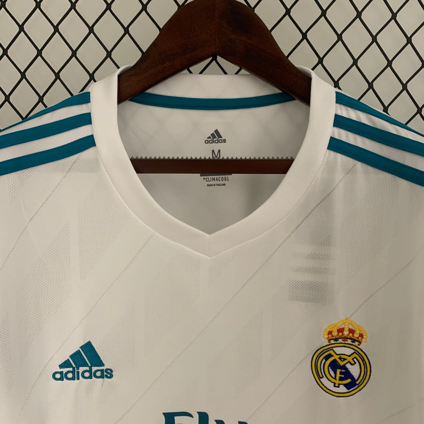 REAL MADRID 2017 - 2018 HOME JERSEY LONG SLEEVED