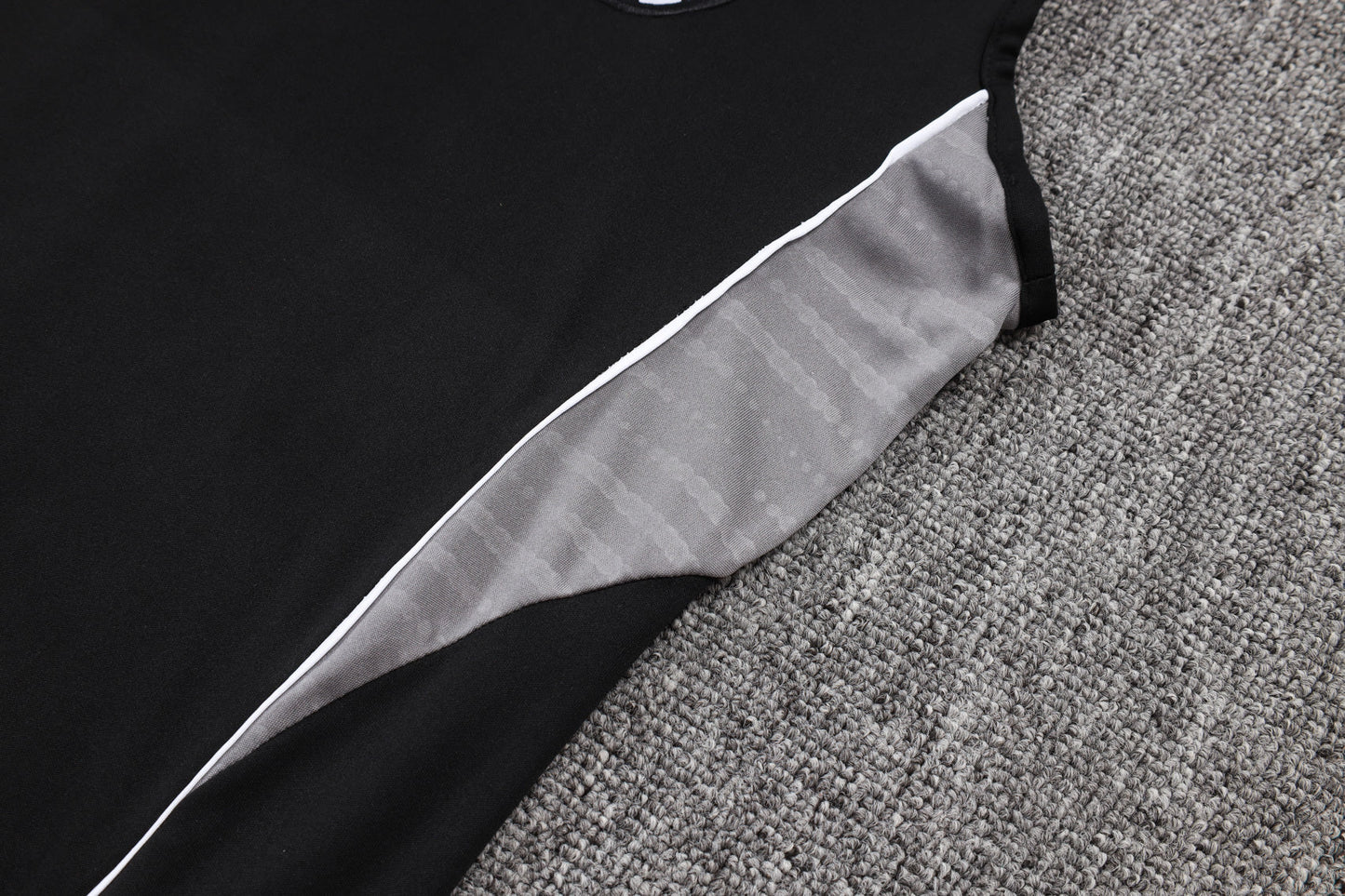 Germany Sleeveless Training Kit - Black/Grey