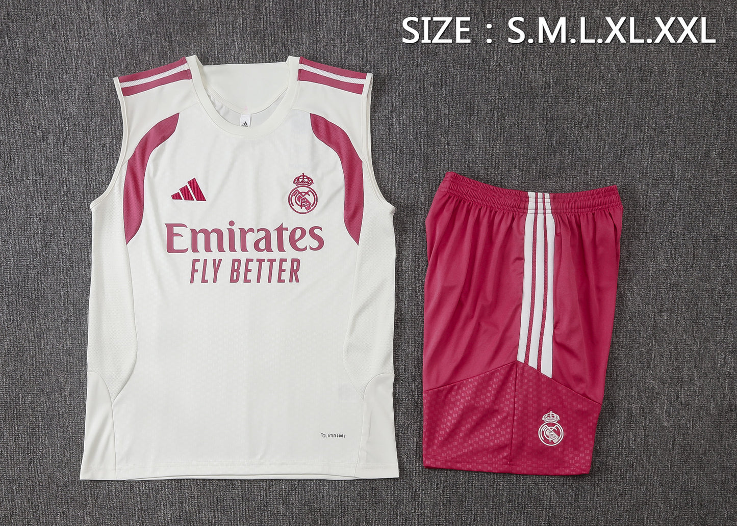 Real Madrid 2627 Sleeveless Training Kit