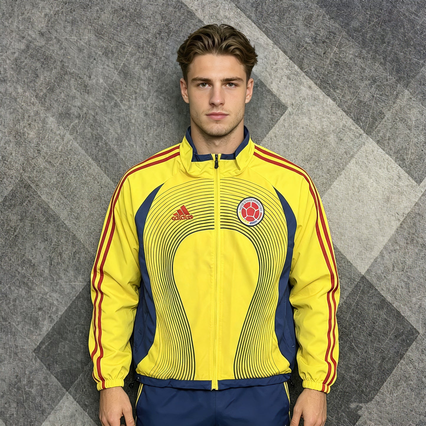 Colombia Yellow Classic Windbreaker