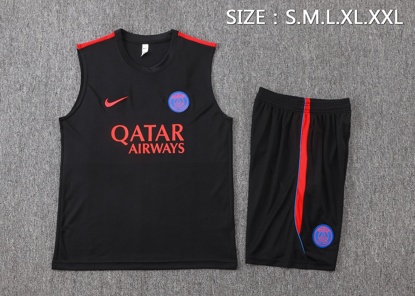 PSG 2627 Sleeveless Training Kit Dark green