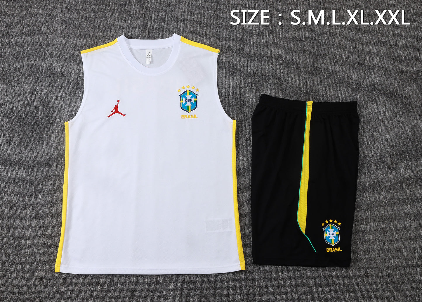 Brazil 2627 Sleeveless Training Kit 2