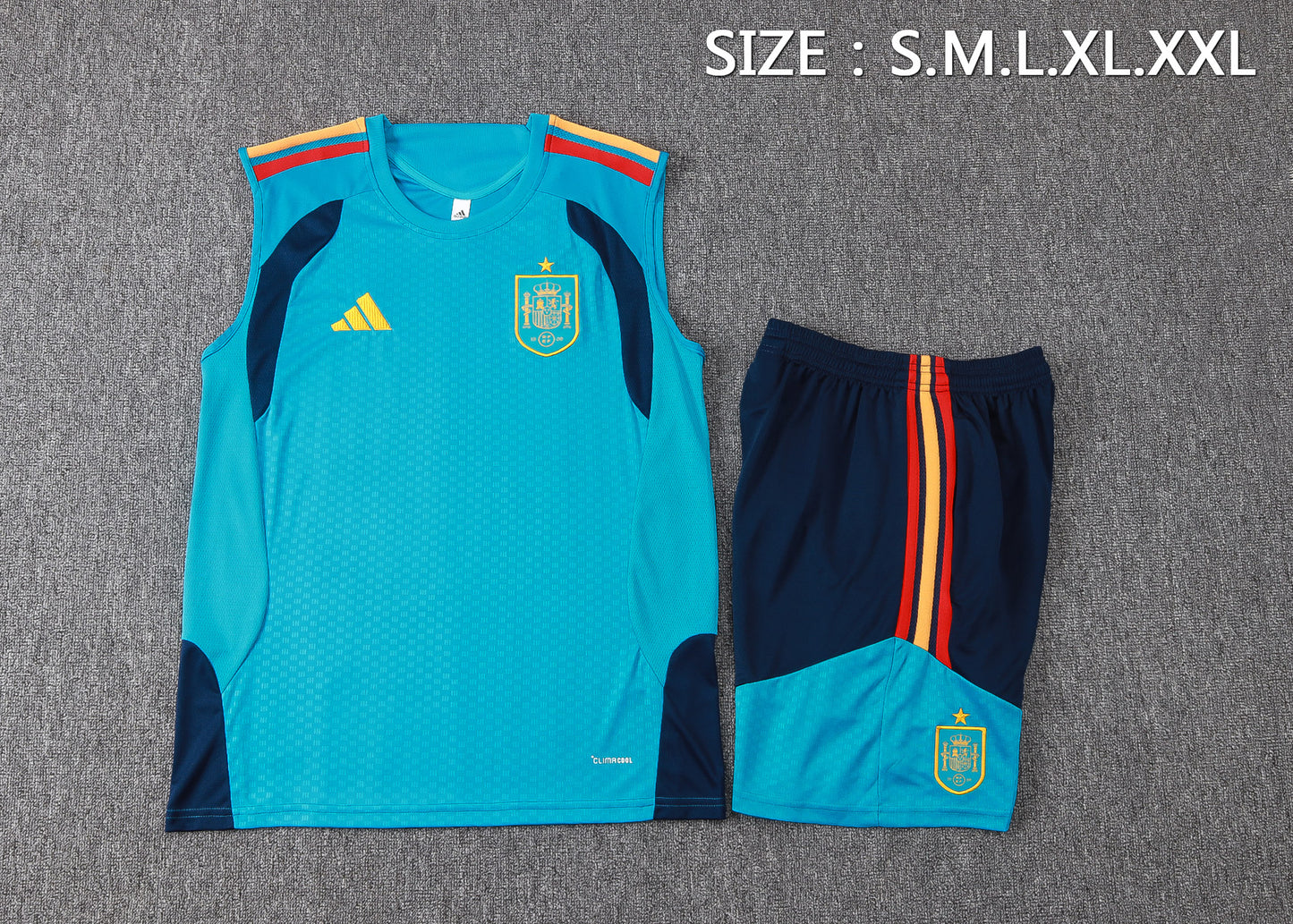 Spain 2627 Sleeveless Training Kit 3