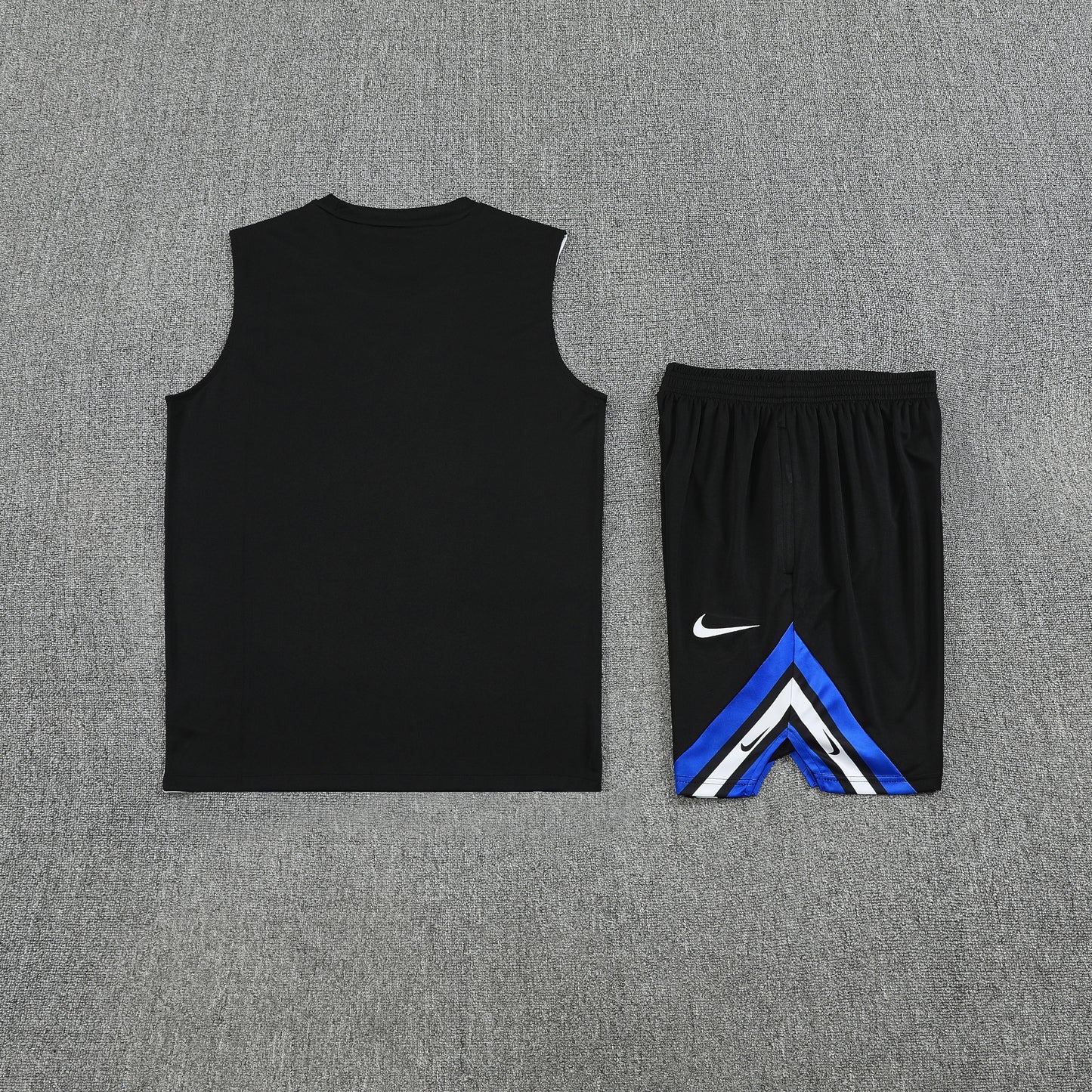 Inter Milan Sleeveless Training Kit Black
