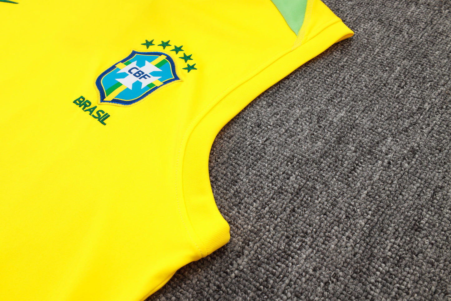 Brazil Sleeveless Training Kit - Home