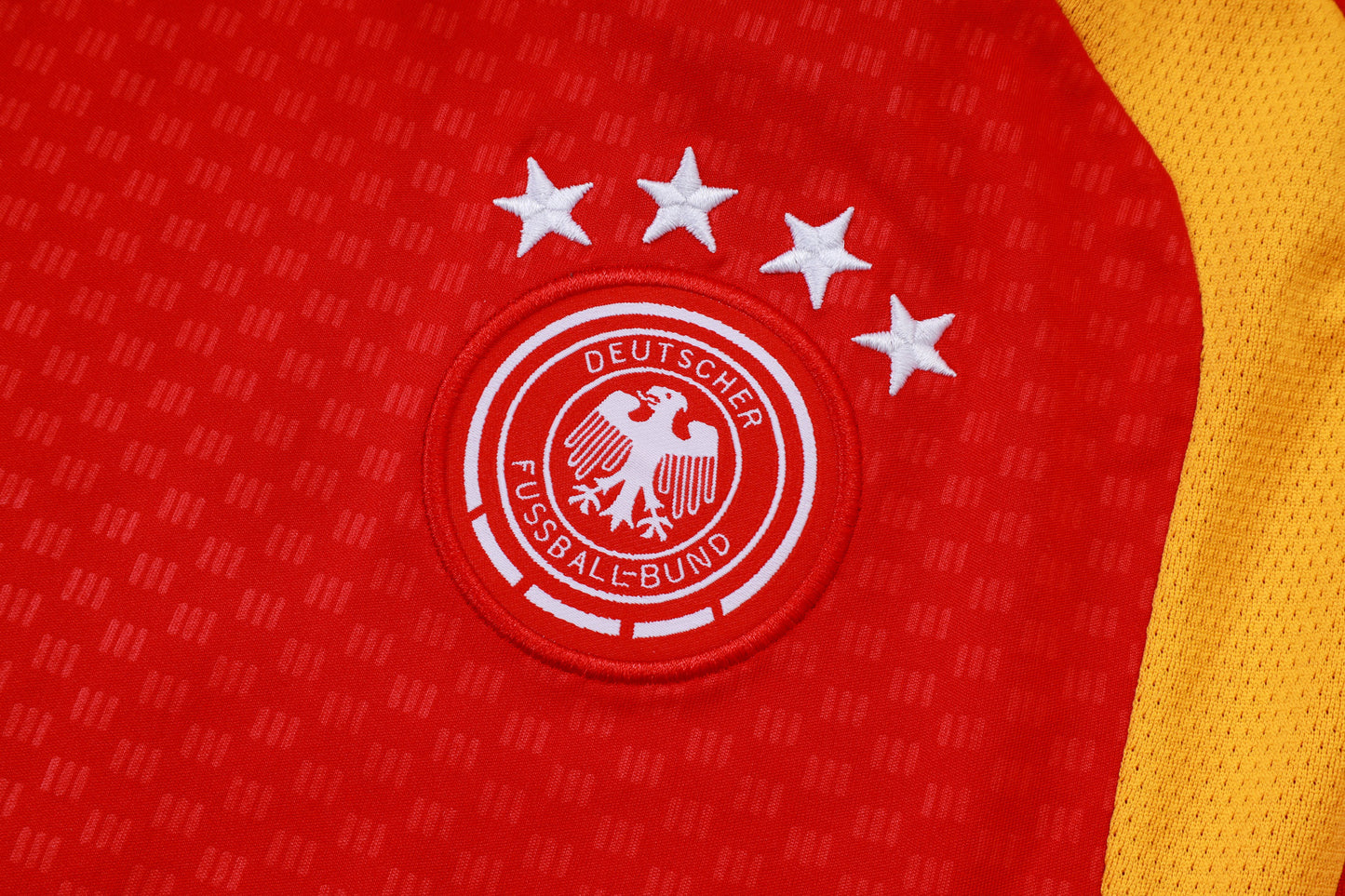 Germany Sleeveless Training Kit red