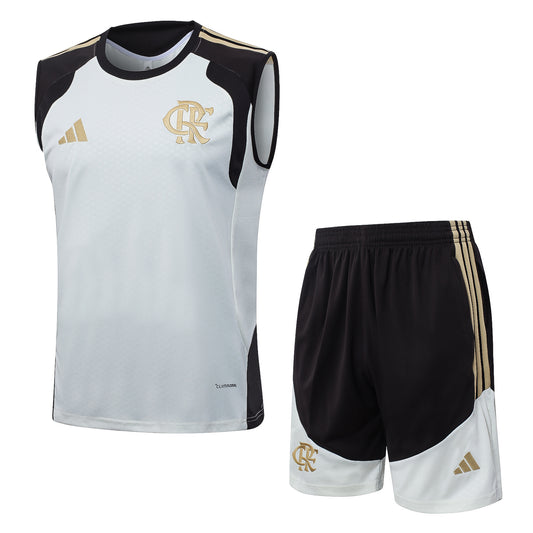 Flamenco  Sleeveless Training Kit Beige