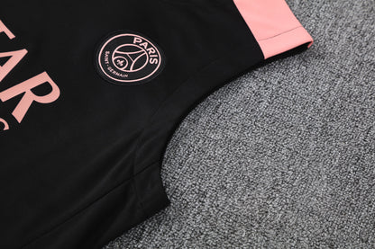 PSG Sleeveless Training Kit - Black/Baby Pink