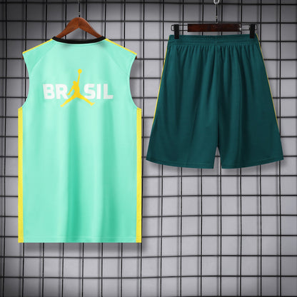 Brazil 2627 Sleeveless Training Kit 3