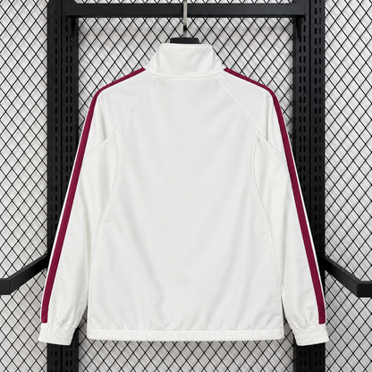 Real Madrid White 26 Home Windbreaker