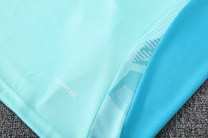 Flamenco  Sleeveless Training Kit Blue