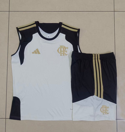 Flamenco  Sleeveless Training Kit Beige