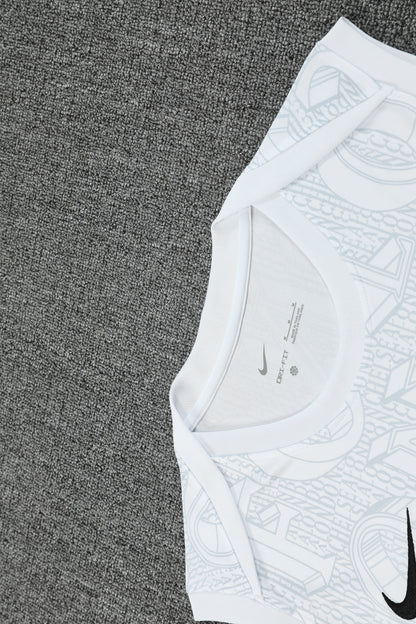 Chelsea Sleeveless Training Kit White