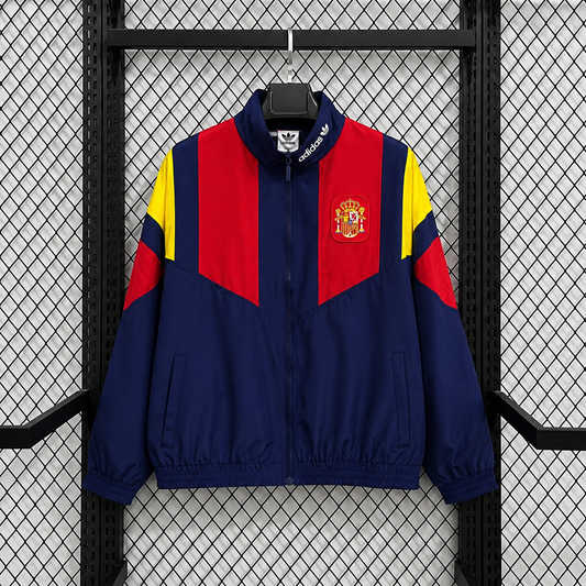 Spain Navy Blue World Cup Edition Windbreaker