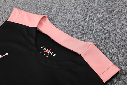 PSG Sleeveless Training Kit - Black/Baby Pink