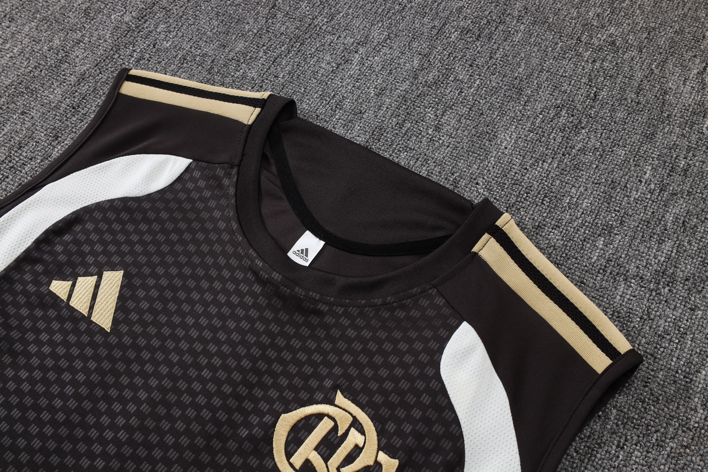 Flamenco  Sleeveless Training Kit Dark brown