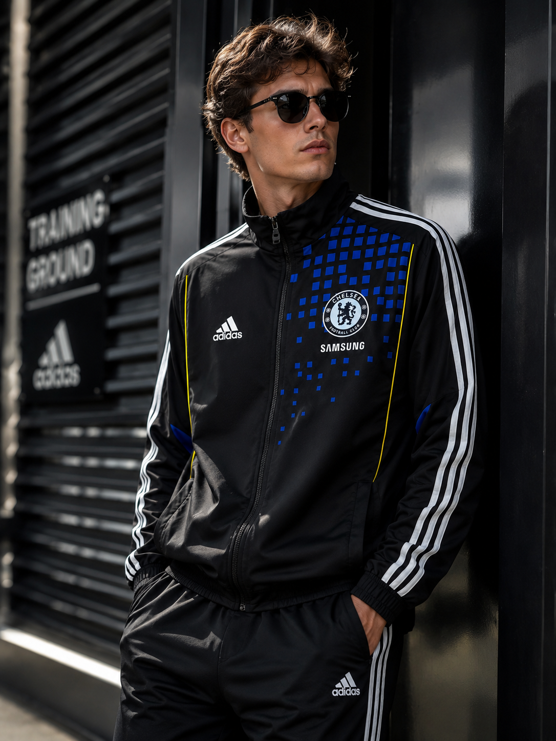 Chelsea Black 11-12 Season Windbreaker