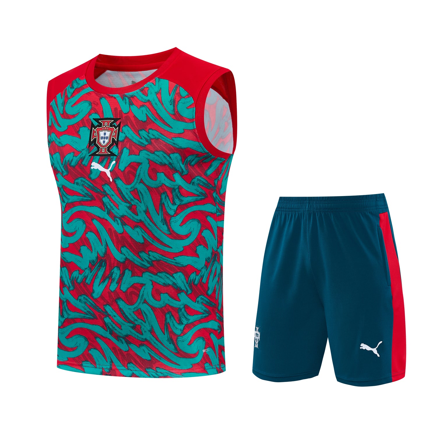 Portugal 2627 Sleeveless Training Kit 3