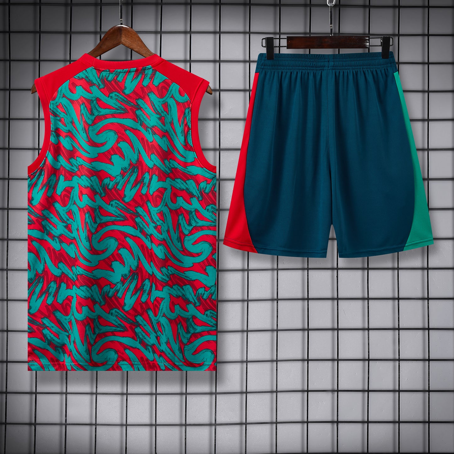 Portugal 2627 Sleeveless Training Kit 3