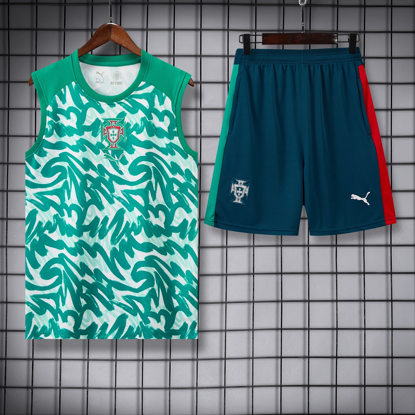 Portugal 2627 Sleeveless Training Kit 4