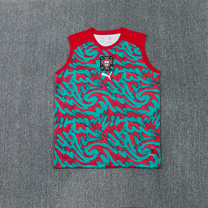 Portugal 2627 Sleeveless Training Kit 3