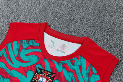 Portugal 2627 Sleeveless Training Kit 3
