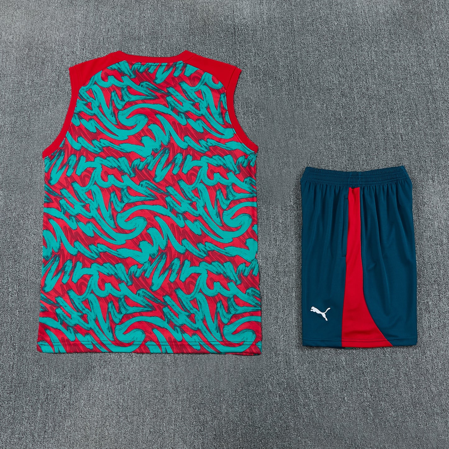 Portugal 2627 Sleeveless Training Kit 3