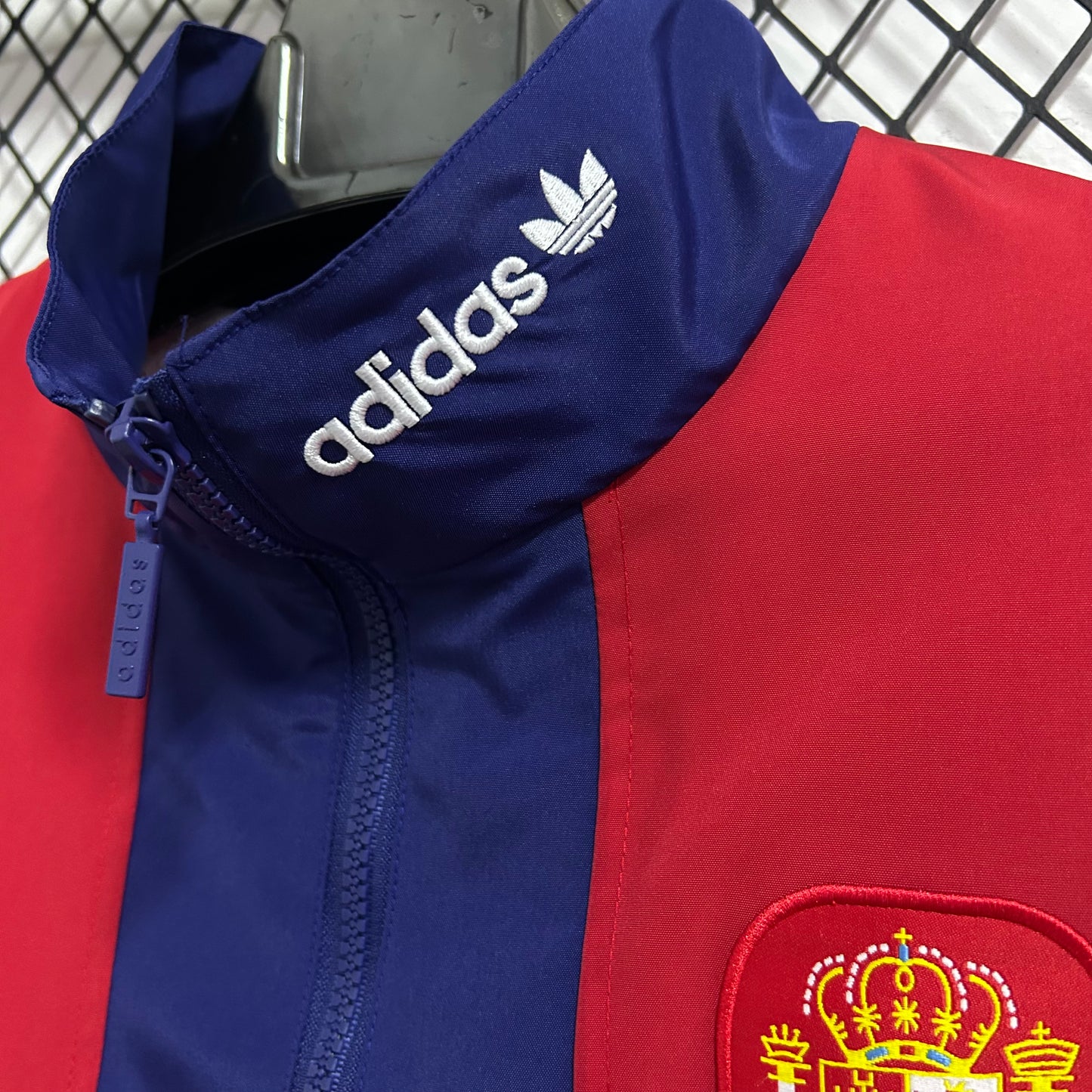 Spain Navy Blue World Cup Edition Windbreaker