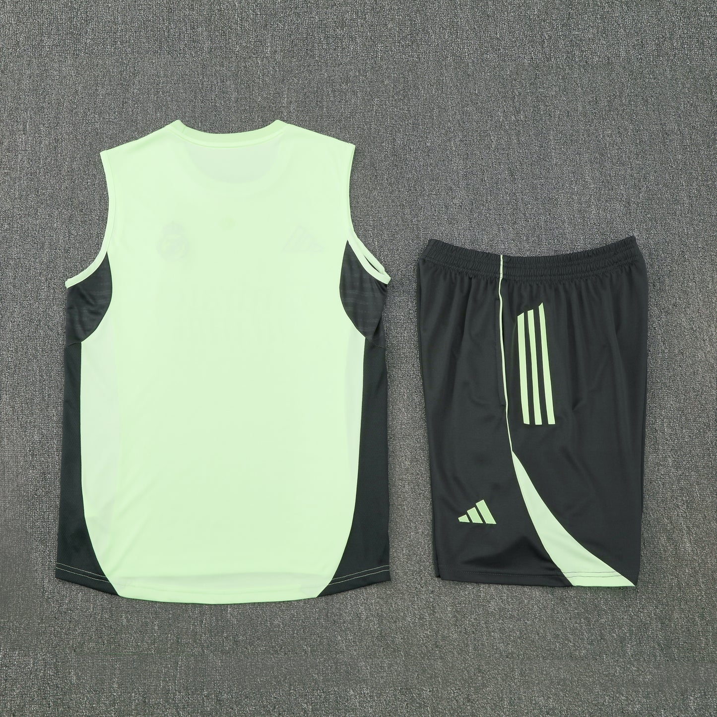 Real Madrid Sleeveless Training Kit green