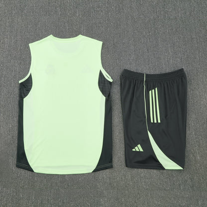 Real Madrid Sleeveless Training Kit green