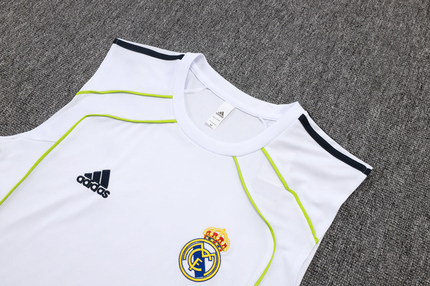 Real Madrid Sleeveless Training Kit - Retro Home