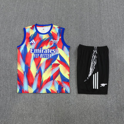 Arsenal Sleeveless Training Kit Patterns color