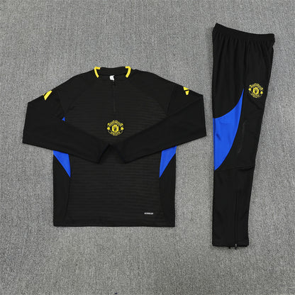 Manchester United Black Tracksuit III