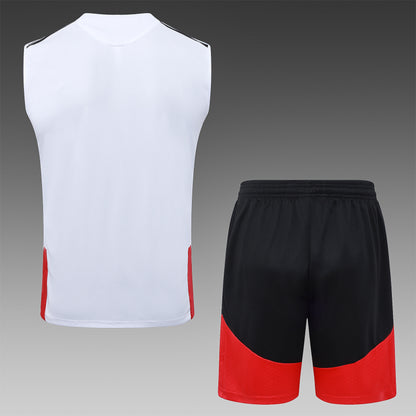 Germany Sleeveless Training Kit  White