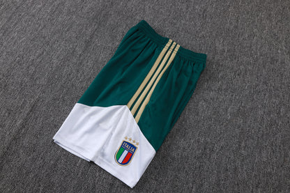 Italy Sleeveless Training Kit  Dark green