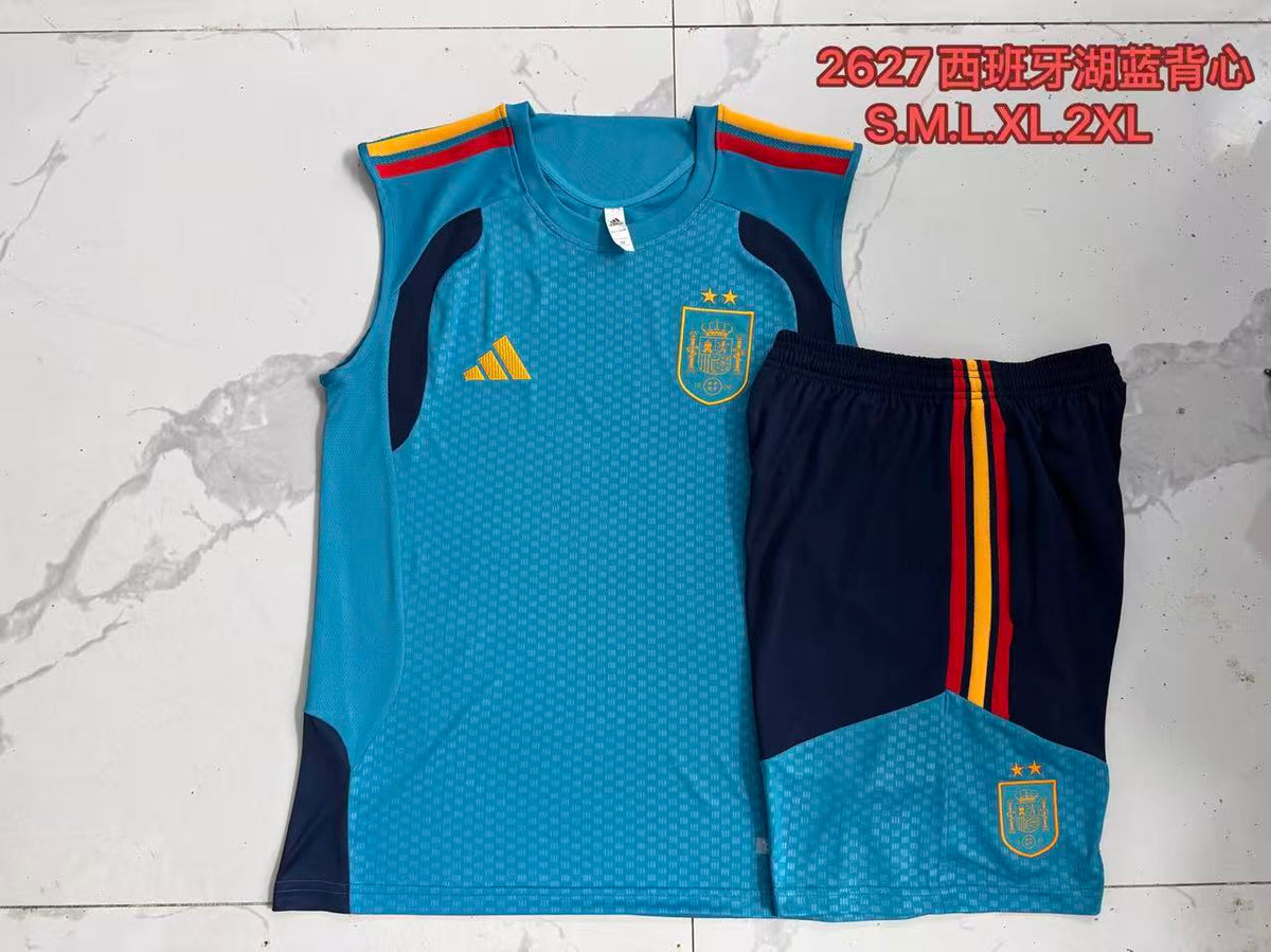 Spain 2627 Sleeveless Training Kit