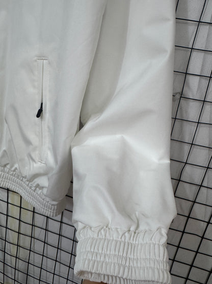 Real Madrid white Windbreaker