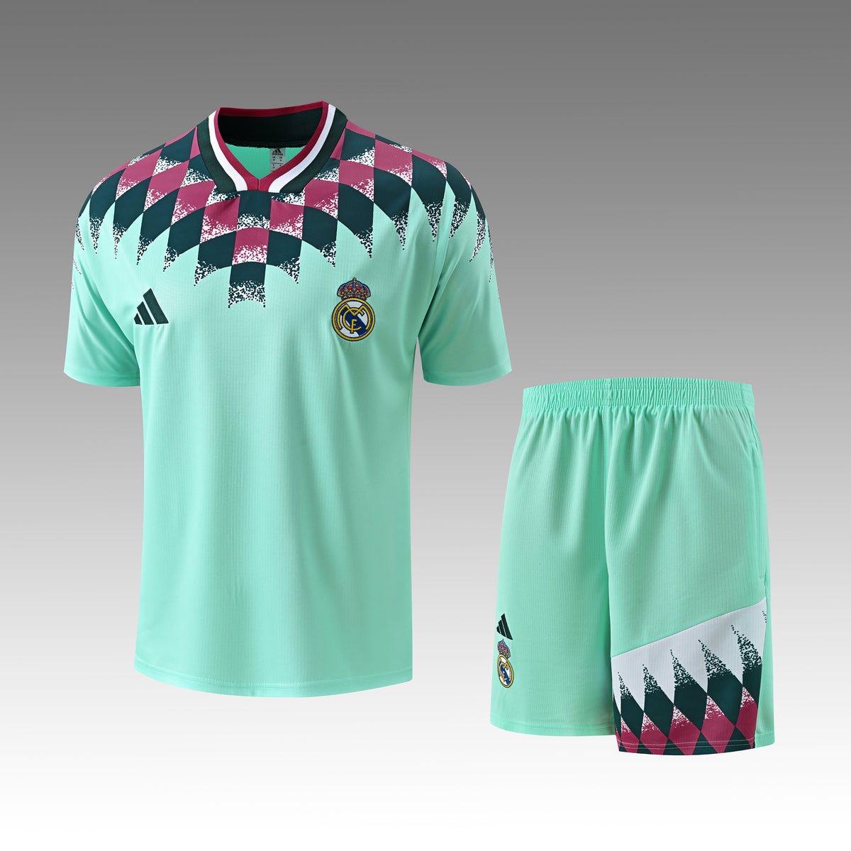 2627 Real Madrid retro short sleeve Training Kit