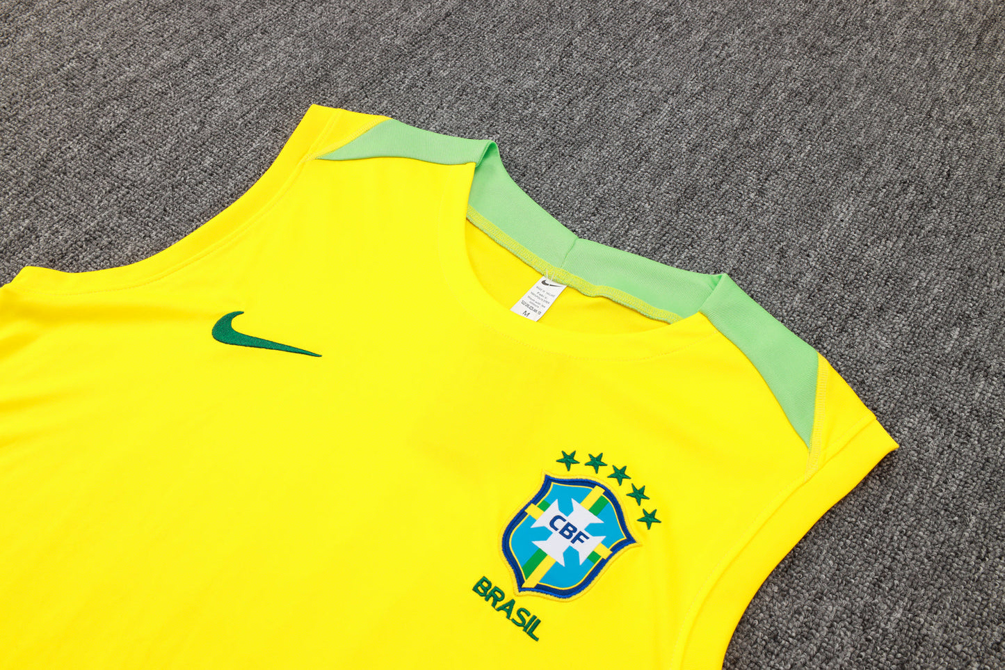 Brazil Sleeveless Training Kit - Home