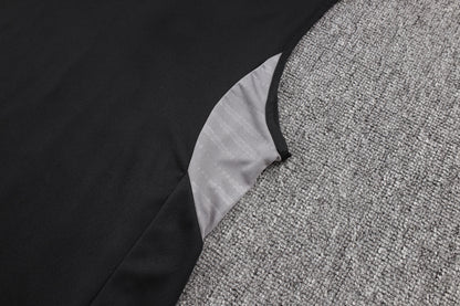 Argentina Sleeveless Training Kit -  Black/Grey/White