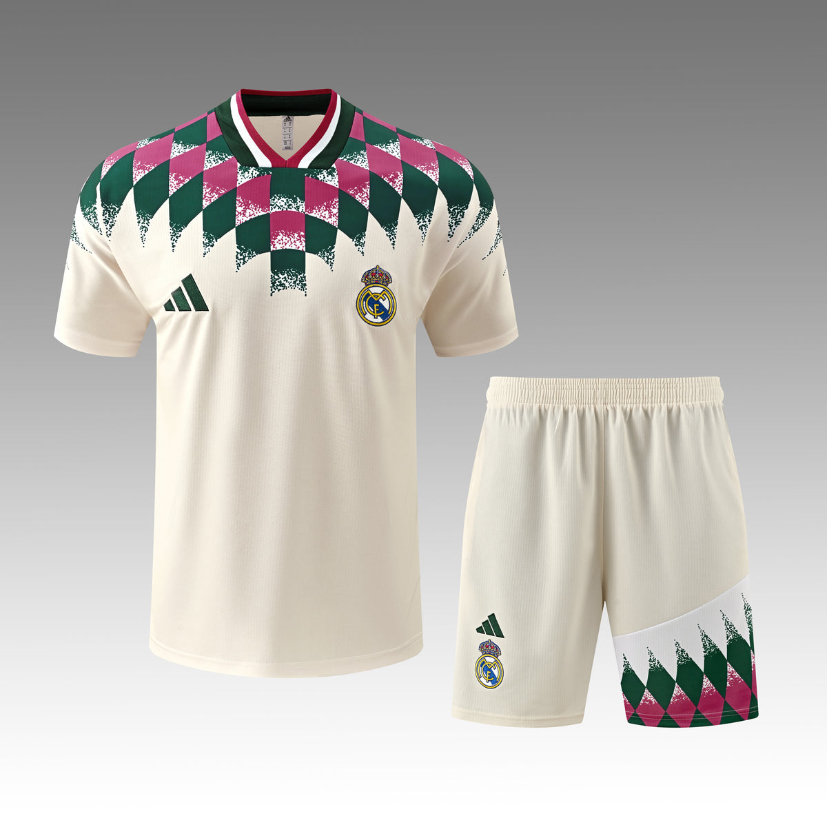 2627 Real Madrid retro short sleeve Training Kit 5