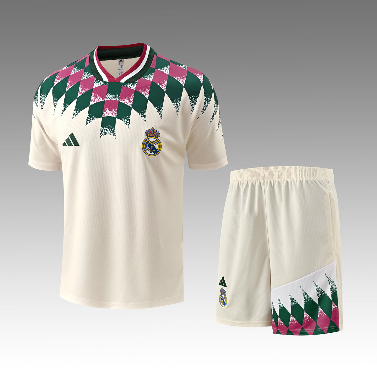 2627 Real Madrid retro short sleeve Training Kit 5