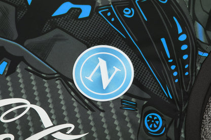 Napoli Sleeveless Training Kit - Black