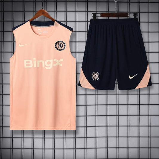 Chelsea Sleeveless Training Kit Orange