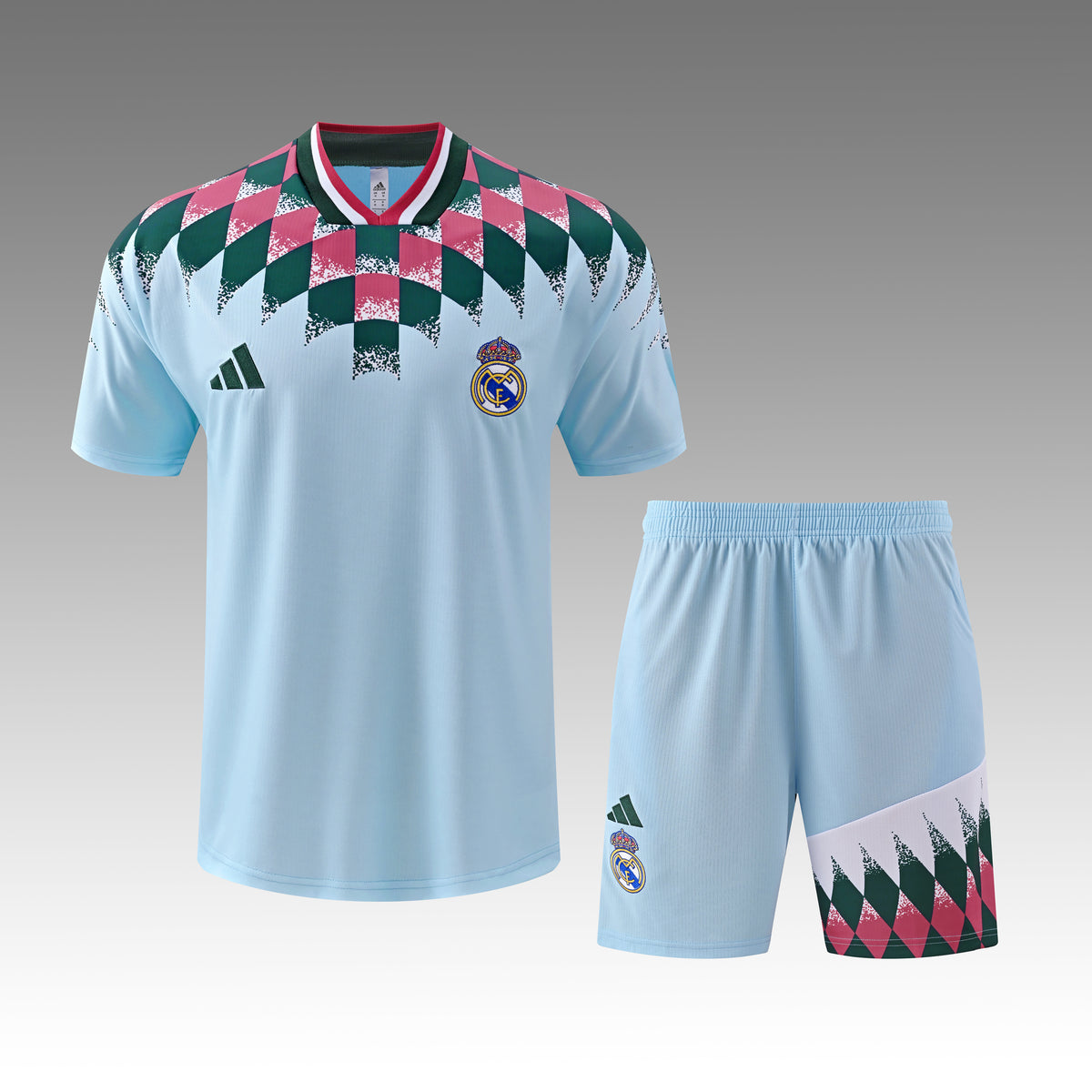 2627 Real Madrid retro short sleeve Training Kit 7