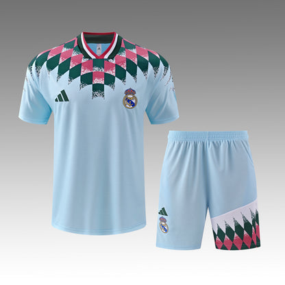 2627 Real Madrid retro short sleeve Training Kit 7