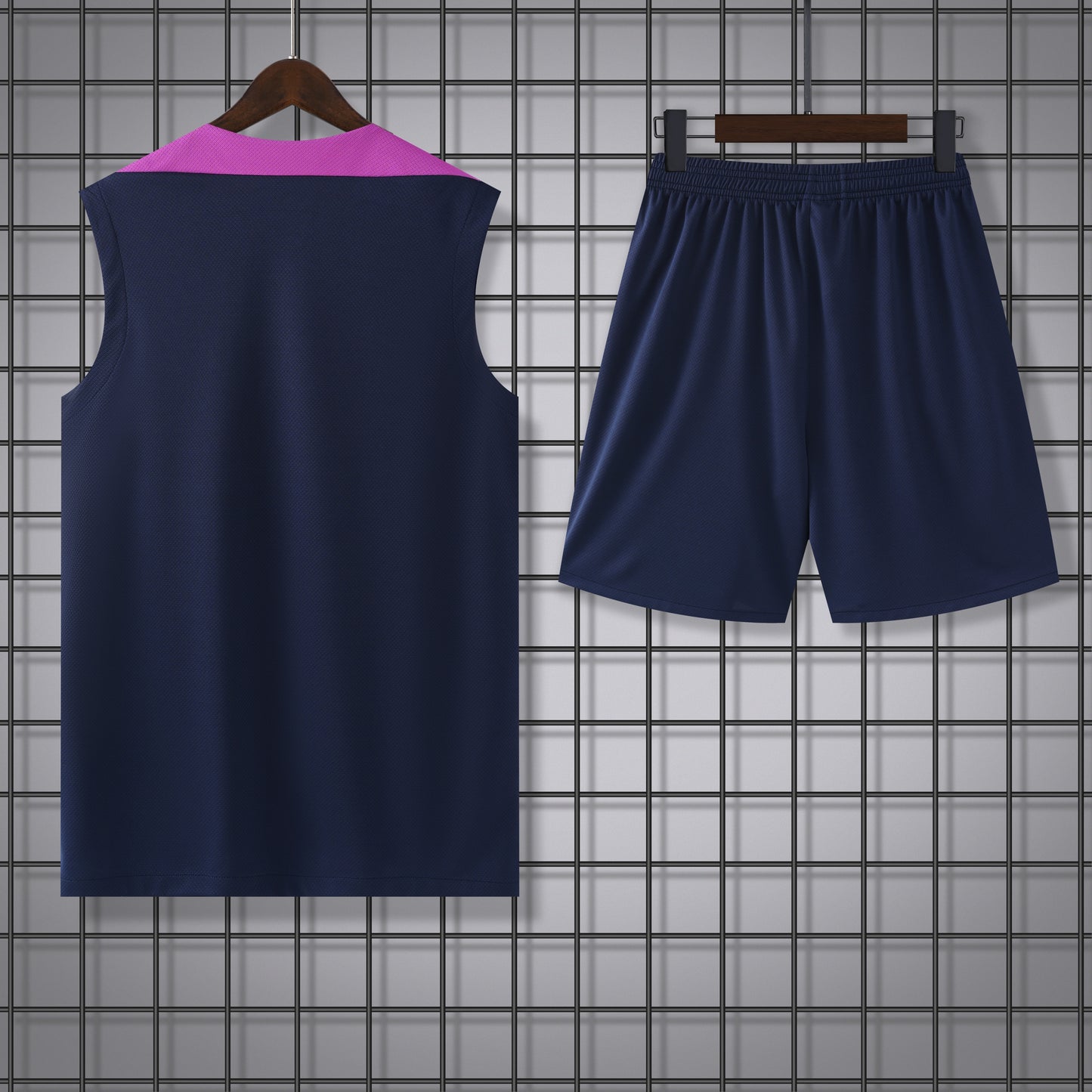 Barcelona Sleeveless Training Kit Blue