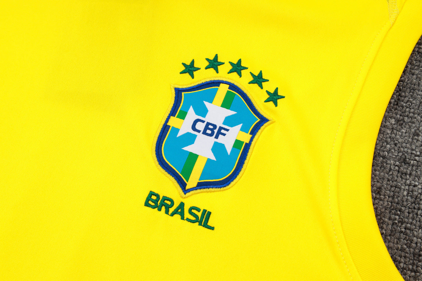 Brazil Sleeveless Training Kit - Home